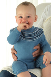 Fairisle Knit Playsuit